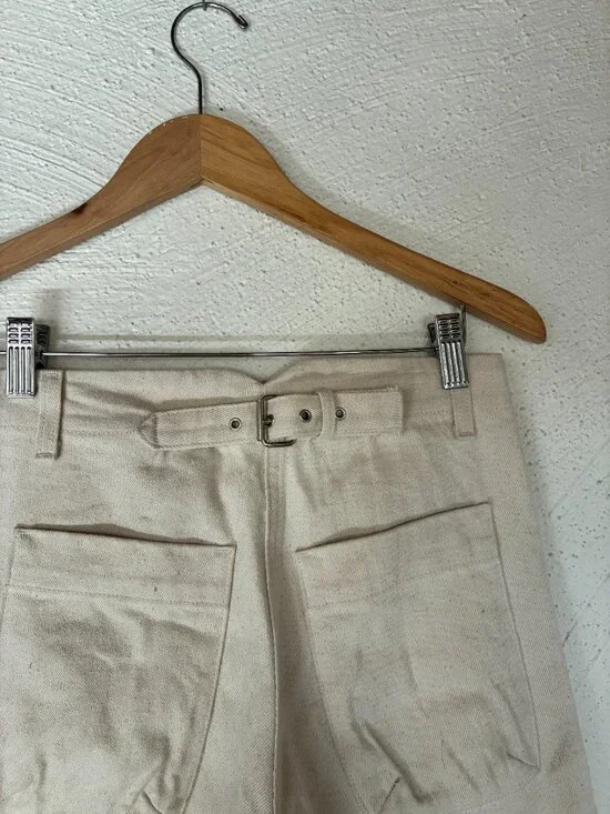 Rachel Comey Handy Pant in raw canvas and denim - Picture 4 of 4